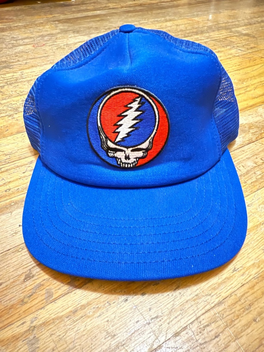 Grateful Dead Blue Trucker Hat